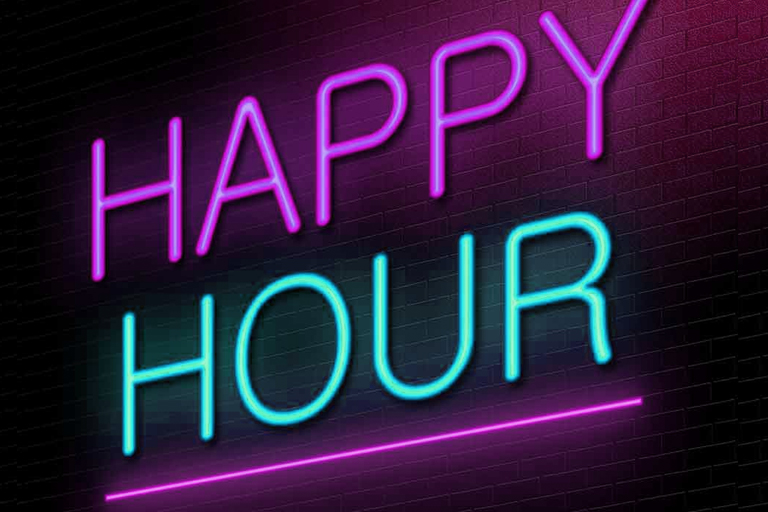 happy hour in restaurants