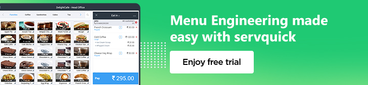 Servquick Menu Engineering