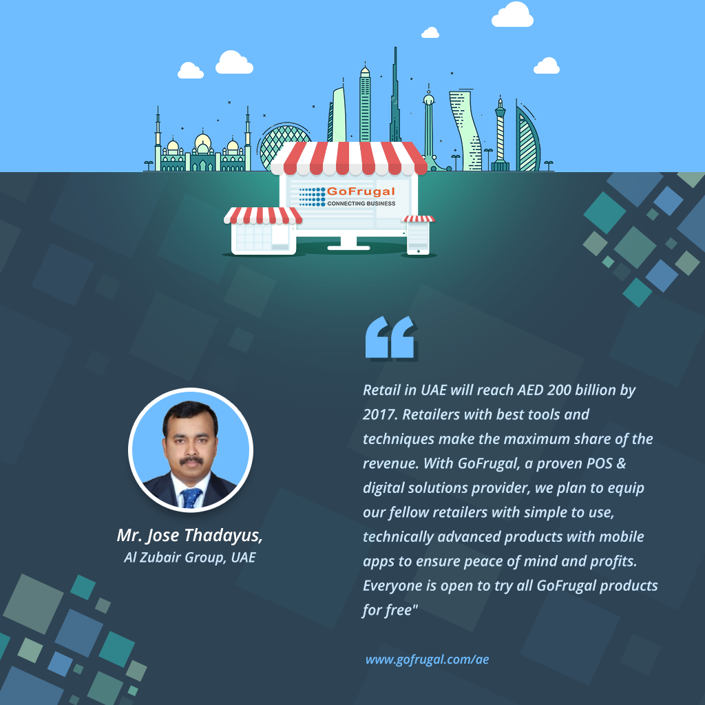 GoFrugal POS feedback - jose-thadayus, Al Zubair Group UAE