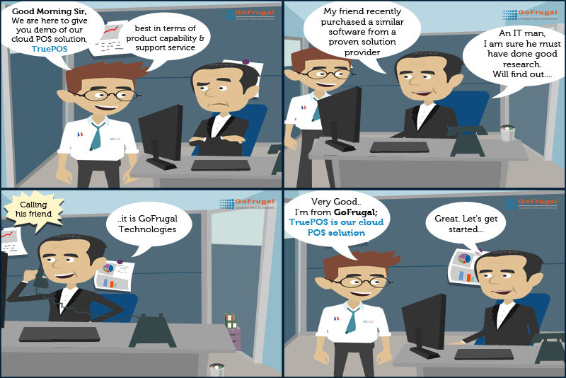 GoFrugal's Cloud POS solution GoFrugal's Cloud POS solution