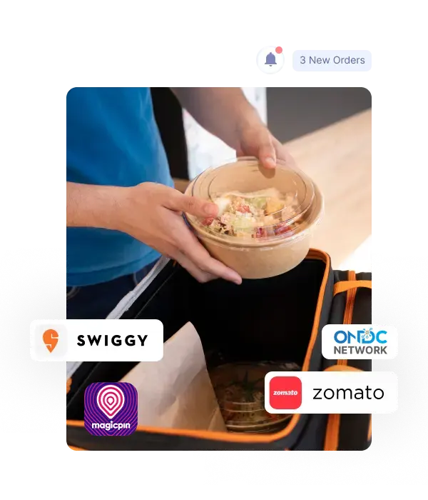 Image shows the screen of Cloud based restaurant POS solution that helps with financial accounting
