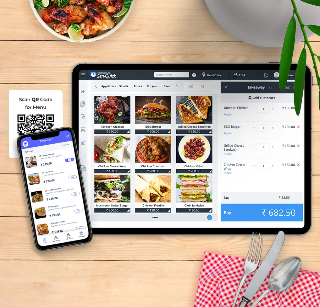 Takeaway POS software Quick service restaurant POS software