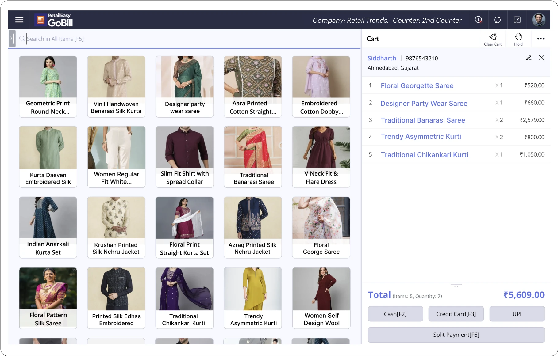 Boutique pos and billing softwrae