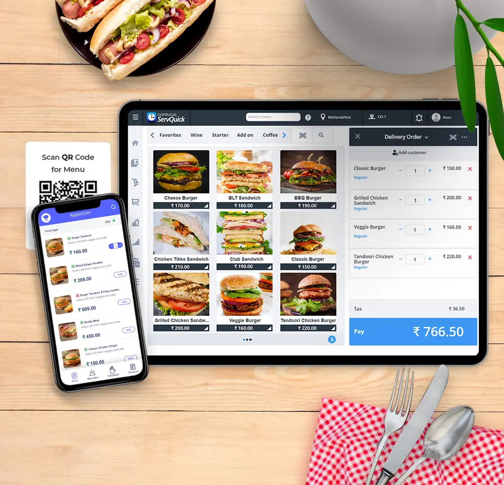 Burger Shop POS software Burger Shop POS software
