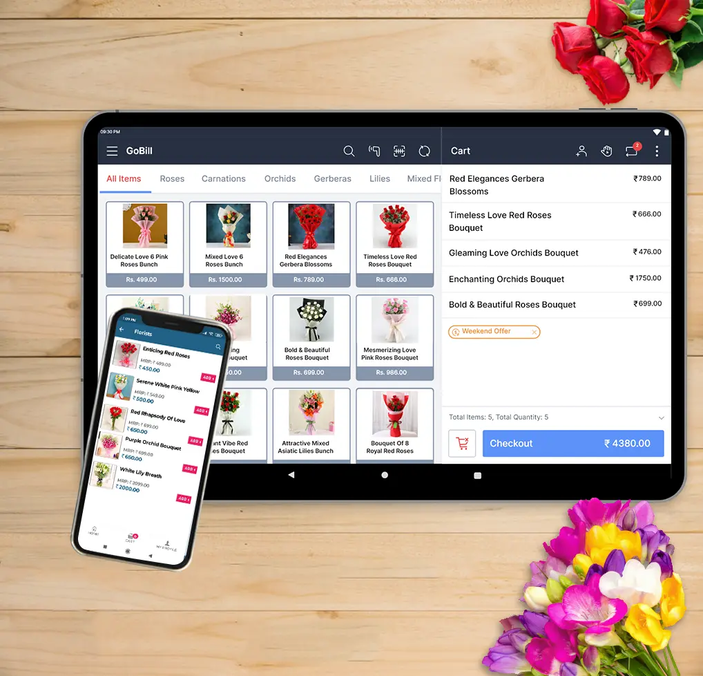 Flower shop POS software Flower shop POS software