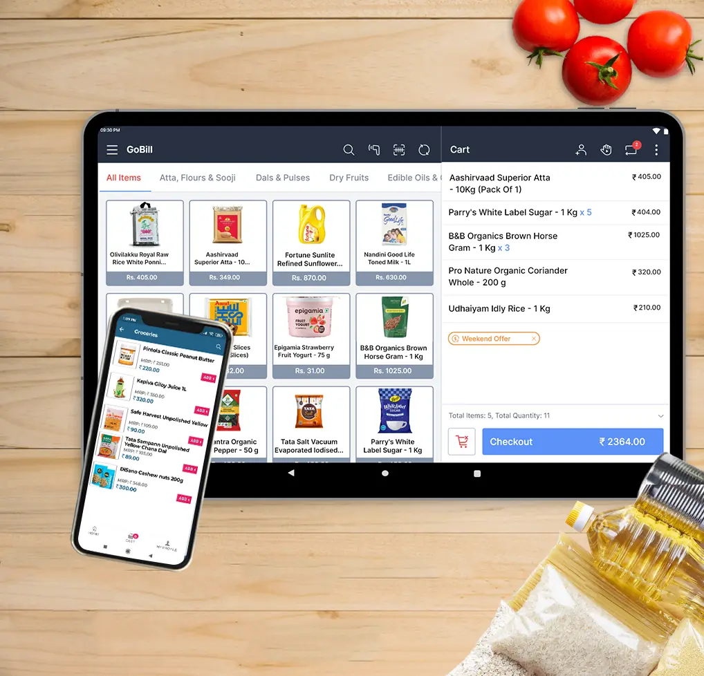 Grocery billing software Grocery billing software
